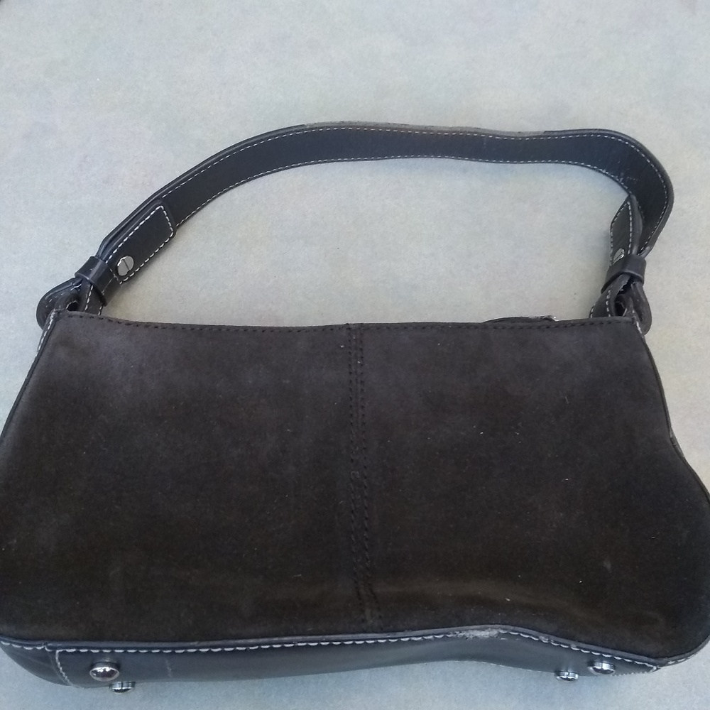 Ann taylor leather handbag